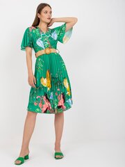 Sieviešu zaļa kleita ar apdruku cena un informācija | Italy Moda Apģērbi, apavi, aksesuāri | 220.lv
