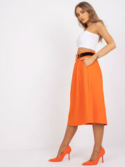 Женская юбка А-силуэта, оранжевая  цена и информация | Юбка | 220.lv