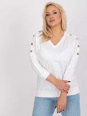 Женская блузка больших размеров цвета экрю цена и информация | Женские блузки, рубашки | 220.lv