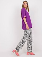 Женская темно-фиолетовая повседневная блуза цена и информация | Женские блузки, рубашки | 220.lv