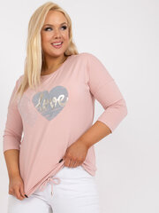 брюки женские розовые с карманами rue paris цена и информация | Женские блузки, рубашки | 220.lv