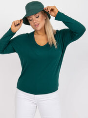 флуо-зеленая свободная блузка больших размеров dina цена и информация | Женские блузки, рубашки | 220.lv