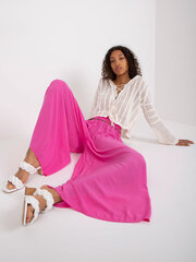 розовые летние брюки из цветочного материала sublevel цена и информация | Брюки | 220.lv