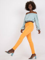 Sieviešu koši oranži džinsa bikses cena un informācija | Bikses sievietēm | 220.lv