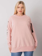 Женская туника больших размеров пыльно-розового цвета. цена и информация | Туники | 220.lv
