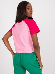 Женская футболка с принтом цвета фуксии цена и информация | Женские блузки, рубашки | 220.lv