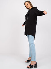 Sieviešu viena izmēra džemperis, melns cena un informācija | Jakas sievietēm | 220.lv