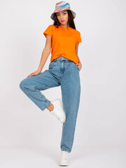 голубые джинсовые брюки с дырками rue paris цена и информация | Женские брюки | 220.lv