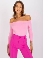 Женская блуза Basic, розовая  цена и информация | Женские блузки, рубашки | 220.lv