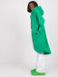 Sieviešu džemperis zaļā krāsā ar rāvējslēdzēju cena un informācija | Sieviešu džemperi | 220.lv