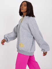 Sieviešu džemperis pelēks ar kapuci cena un informācija | Jakas sievietēm | 220.lv