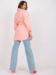 Женская длинная рубашка, светло-розовая  цена и информация | Женские блузки, рубашки | 220.lv