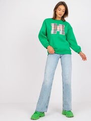 Sieviešu zaļš viena izmēra sporta krekls cena un informācija | Sieviešu džemperi | 220.lv