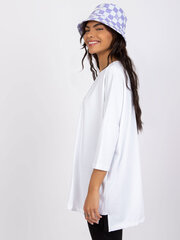 белая блузка с принтом и короткими рукавами цена и информация | Женские футболки | 220.lv