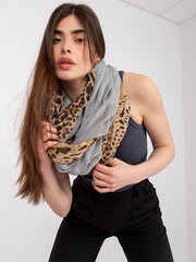 Женский серый платок на камин цена и информация | Женские шарфы, платки | 220.lv