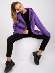 Sieviešu tumši violets džemperis ar rāvējslēdzēju cena un informācija | Jakas sievietēm | 220.lv