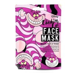 Mad Beauty Disney Animal Pēc Vasaras saules & baseina Bērnu Mitrinoša Joku Sejas Maska (1gab. Cheshire Cat x25ml) цена и информация | Маски для лица, патчи для глаз | 220.lv