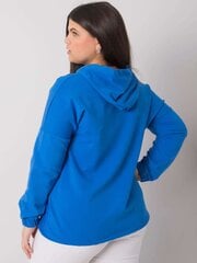 Sieviešu tumši zils liela izmēra sporta krekls cena un informācija | Sieviešu džemperi | 220.lv