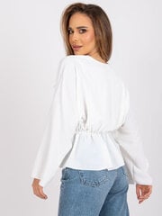 белая блузка с принтом и короткими рукавами цена и информация | Женские блузки, рубашки | 220.lv