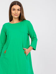 Женское зеленое платье оверсайз цена и информация | Платья | 220.lv