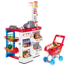 Lielveikala kases aparāts + ratiņkrēslu 2. modelis cena un informācija | Rotaļlietas meitenēm | 220.lv