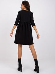 ellara rue paris черное велюровое платье цена и информация | Платья | 220.lv