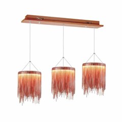 Milagro piekaramā lampa Cascata Copper cena un informācija | Piekaramās lampas | 220.lv