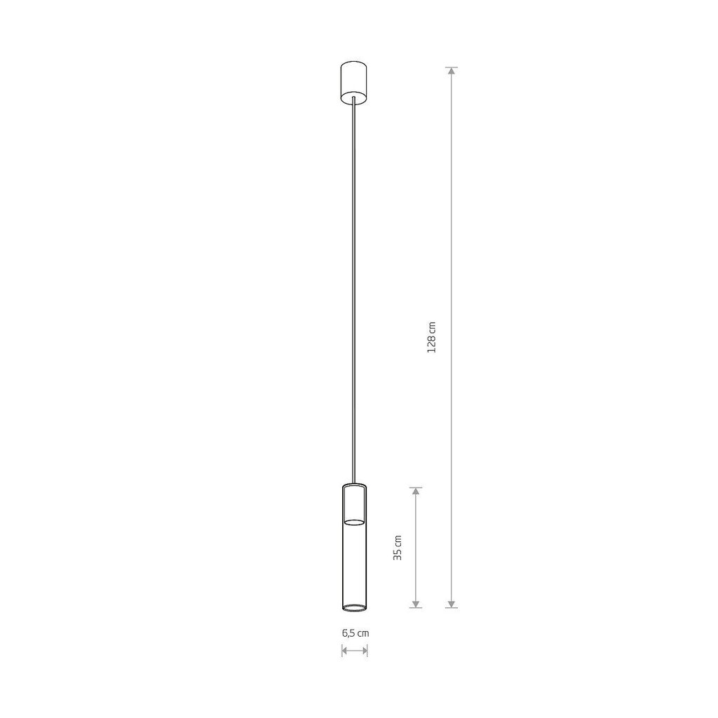 Piekaramā lampa Nowodvorski Cylinder L 7864 cena un informācija | Piekaramās lampas | 220.lv