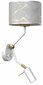 Sienas lampa SENSO White/Gold 1xE27 + 1x mini GU10 цена и информация | Sienas lampas | 220.lv