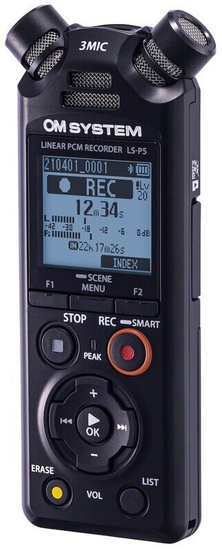 Olympus Linear PCM Recorder LS-P5 Rechargeable цена и информация | Diktofoni | 220.lv