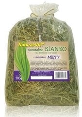 Benek Natural-Vit siens ar piparmētru, 300 g cena un informācija | Pakaiši, siens grauzējiem | 220.lv