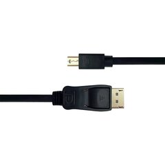 Deltaco, DisplayPort uz mini DisplayPort, 4K UHD, 3 m cena un informācija | Kabeļi un vadi | 220.lv