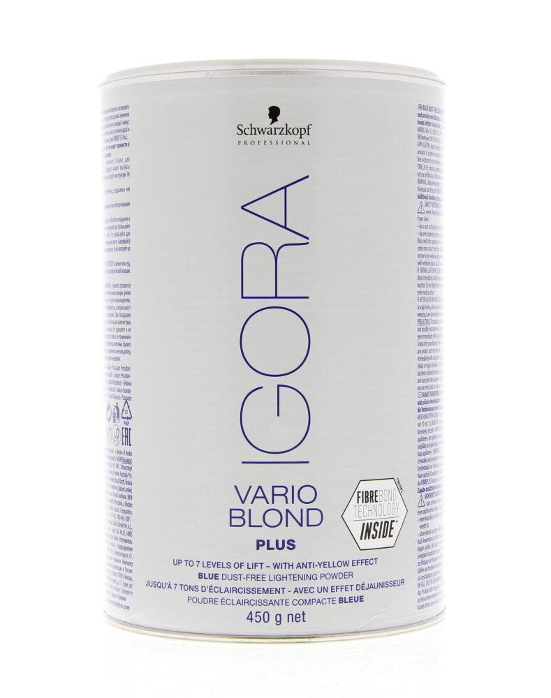 IG Vario Blond Light Plus Blue Powder Bleach (Pūderis) 450 g цена и информация | Matu krāsas | 220.lv