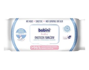 Влажные салфетки ​для детей и младенцев Sensitive Bobini Baby, 60 шт. цена и информация | Косметика для мам и детей | 220.lv