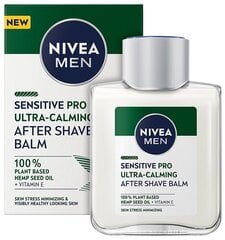 Успокаивающий бальзам после бритья Nivea Men Sensitive Pro Ultra-Calming, 100 мл цена и информация | Косметика и средства для бритья | 220.lv