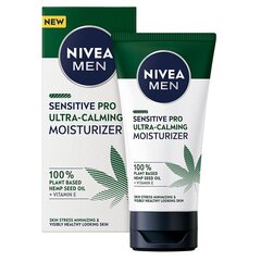 Увлажняющий крем для мужчин Nivea Men Sensitive Pro Ultra-Calming Moisturizer, 100мл цена и информация | Кремы, лосьоны для тела | 220.lv