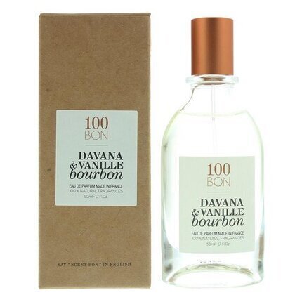 Smaržūdens 100BON Davana and Vanille Bourbon EDP sievietēm, 50 ml cena un informācija | Sieviešu smaržas | 220.lv