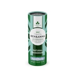 Дезодорант-карандаш Ben & Anna Natural Dezodorant Mint, 40г цена и информация | Дезодоранты | 220.lv