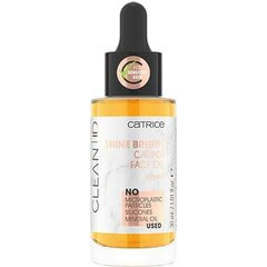 Catrice Clean ID Shine Bright Carrot Face Oil - Barojoša ādas eļļa, 30 ml cena un informācija | Serumi sejai, eļļas | 220.lv