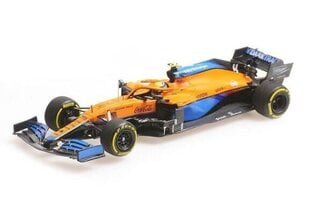 MCLAREN F1 TEAM MCL35M LANDO NORRIS BAHRAIN GP 2021 MINICHAMPS 1:43 cena un informācija | Kolekcionējamie modeļi | 220.lv