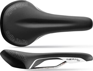 Velosipēda sēdeklis Selle Italia Nepal Ti 316 S, melns cena un informācija | Velo sēdekļi un sēdekļu pārvalki | 220.lv