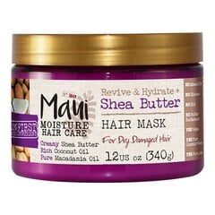 Matu maska Shea butter hair mask Maui Moisture, 340 g cena un informācija | Kosmētika matu stiprināšanai | 220.lv