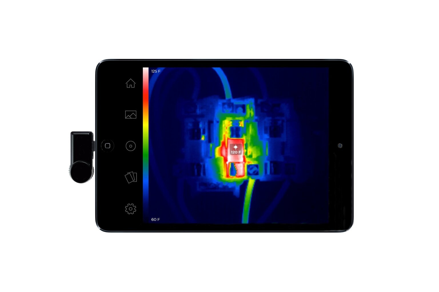 Seek Thermal Compact for iOS, Lightning connector, black cena un informācija | Termokameras | 220.lv