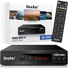 Dexxer XD-200D цена и информация | ТВ-приемники, тюнеры | 220.lv