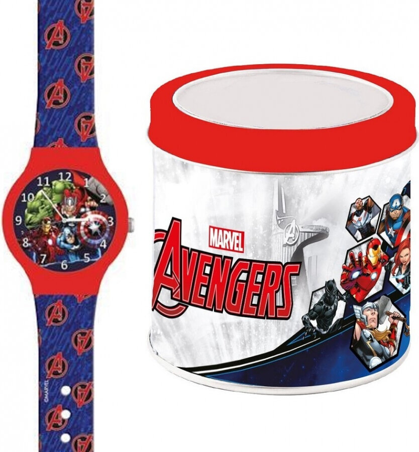 Analogais pulkstenis kastē Diakasis - Avengers цена и информация | Bērnu aksesuāri | 220.lv