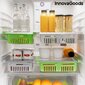 Regulējamas ledusskapja atvilktnes (2 gab.) cena un informācija | Trauki pārtikas uzglabāšanai | 220.lv
