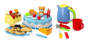 Dzimšanas dienas kūku virtuve sagriezta 80 gab. Zils cena un informācija | Rotaļlietas zēniem | 220.lv