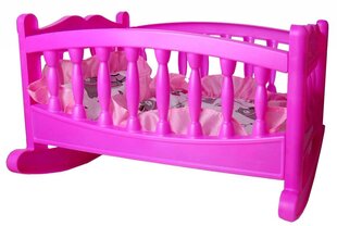 Кроватка для кукол, пластиковая (7159) 0622 цена и информация | Игрушки для девочек | 220.lv