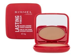 Kompaktais pūderis Rimmel London Lasting Finish, 10 g, 008 Soft Beige cena un informācija | Grima bāzes, tonālie krēmi, pūderi | 220.lv