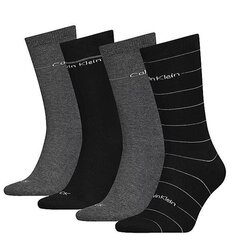 SOCKS CALVIN KLEIN CK MEN SOCK 4P STRIPE 701219835001 701219835001 цена и информация | Мужские носки | 220.lv